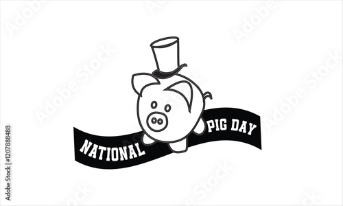 This is Eye Soothing, Trendy & Minimalist Icon Design for National Pig Day. Express your unique style with our custom-designed Icon.
