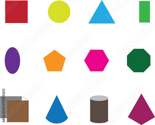 Free Download set of gematric shape icons - GFXLoad