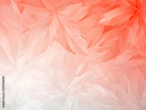 Wallpaper Mural Abstract Coral Leaf Background Torontodigital.ca