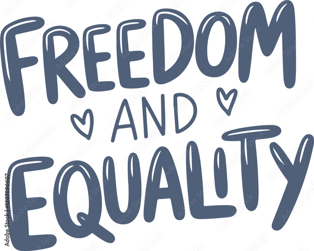 Freedom and Equality Star Sticker. Freedom and Equality Star Sticker.