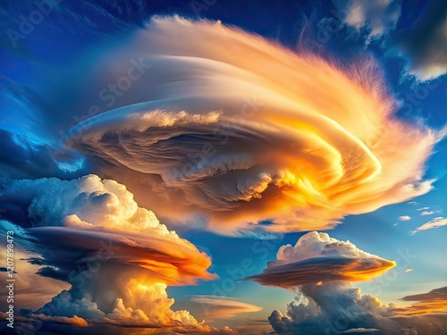 Majestic Cloud Eyescape - AI Photo photo