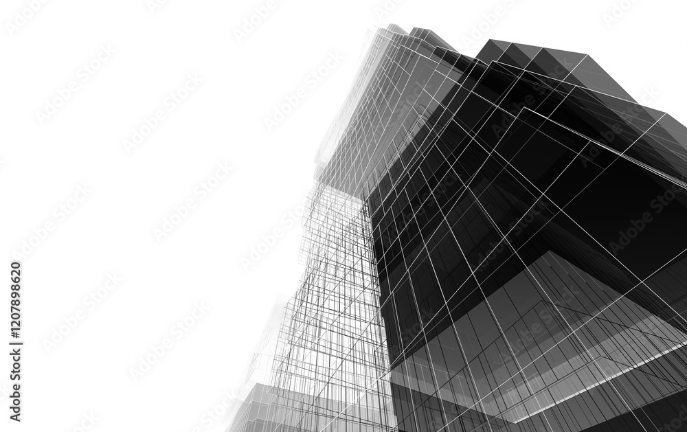Fototapeta premium office building