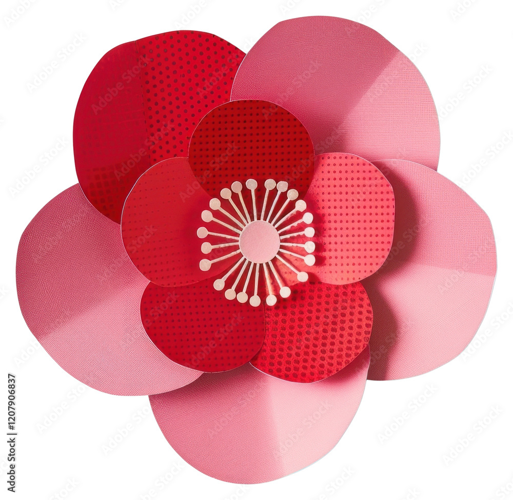 PNG Flower retro paper design pink art. PNG Flower retro paper design pink art.