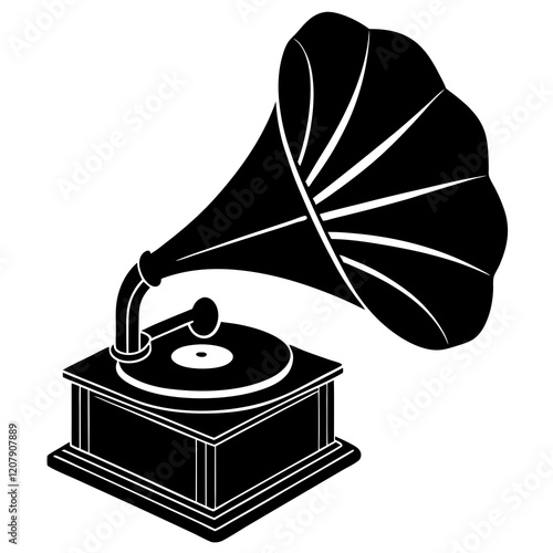 old gramophone