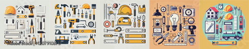 collection of craftsman construction tools
