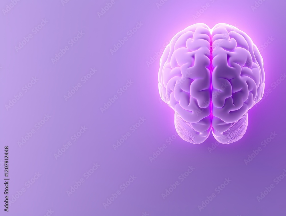Illustration of a purple brain on a soft gradient background, symbolizing innovation and cognitive power. Illustration of a purple brain on a soft gradient background, symbolizing innovation and cognitive power.
