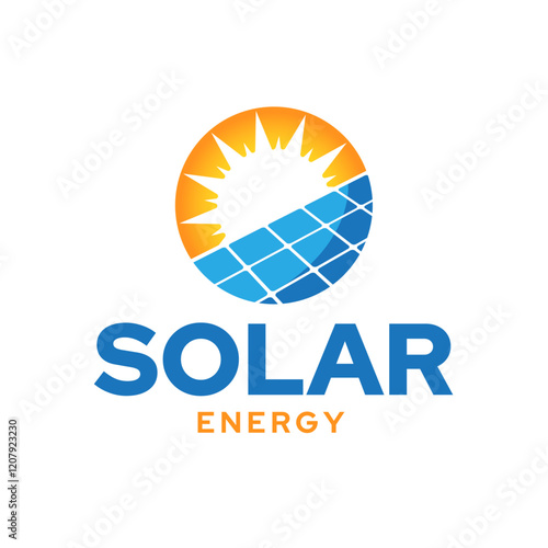 Solar energy company logo