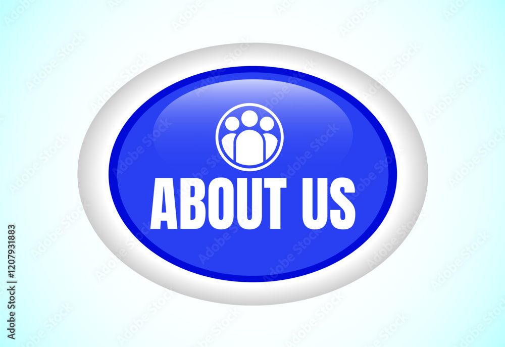 About us button. Suitable for mobile app, and website UI design. About us button. Suitable for mobile app, and website UI design.