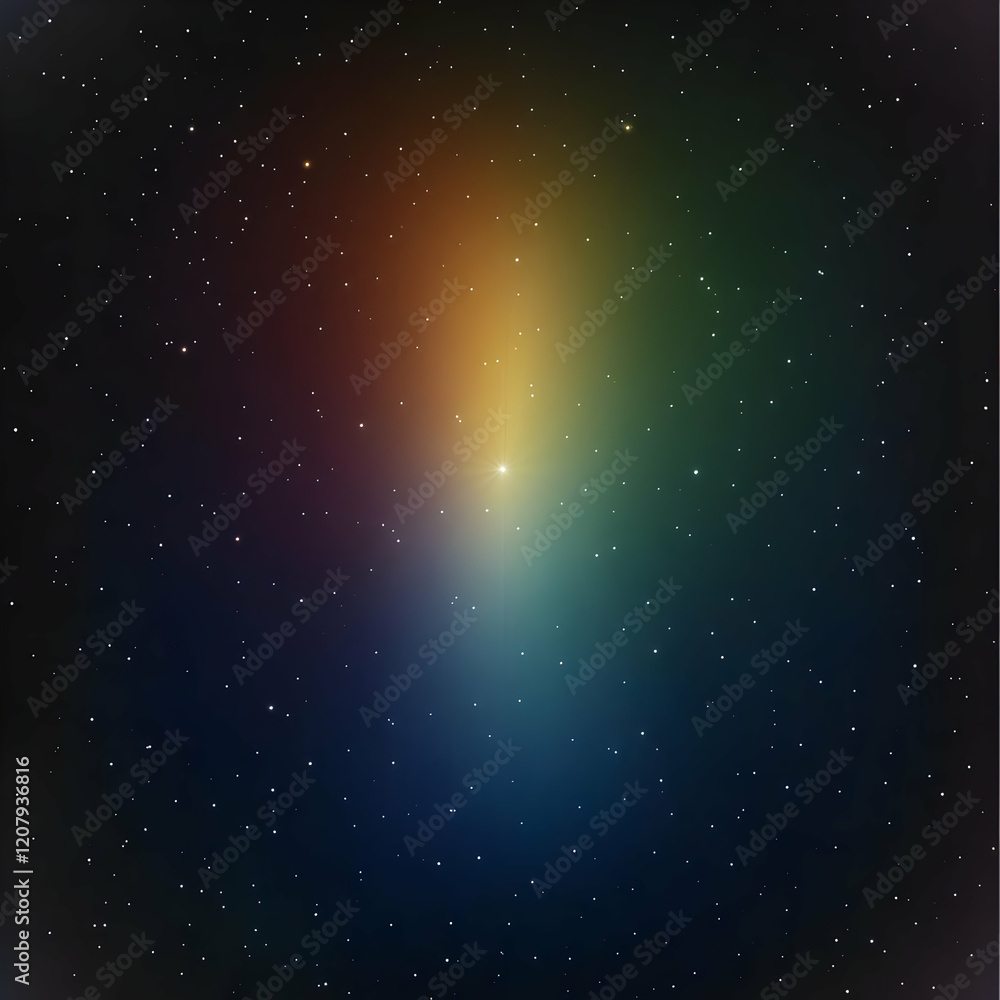 Obraz premium Cosmic Nebula Abstract Background