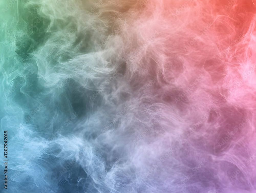 Obraz premium Abstract Colorful Smoke Background Image