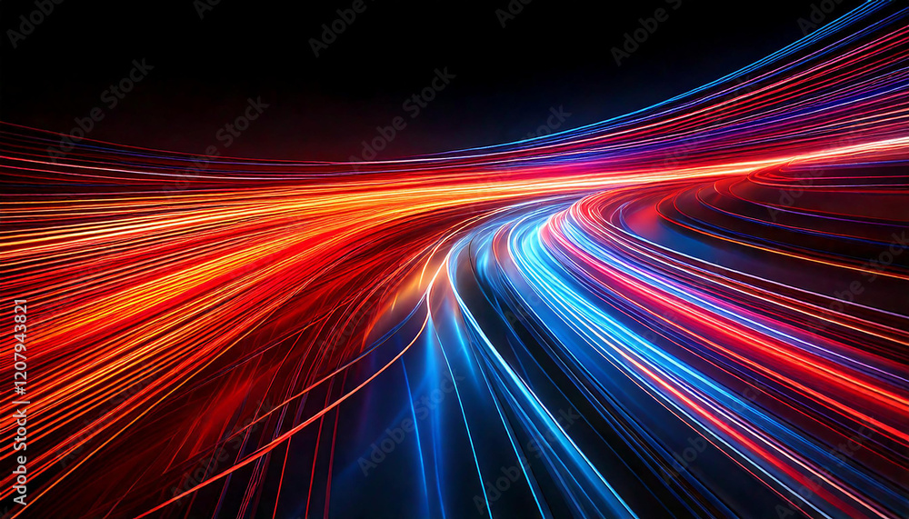 Car motion trails. Speed light streaks background with blurred fast moving speed light effect. Racing cars dynamic flash effects city road with long exposure night lights Car motion trails. Speed light streaks background with blurred fast moving speed light effect. Racing cars dynamic flash effects city road with long exposure night lights