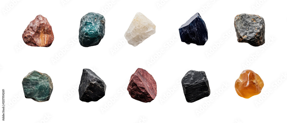 Collection of diverse gemstones displayed on a neutral background. transparent background Collection of diverse gemstones displayed on a neutral background. transparent background