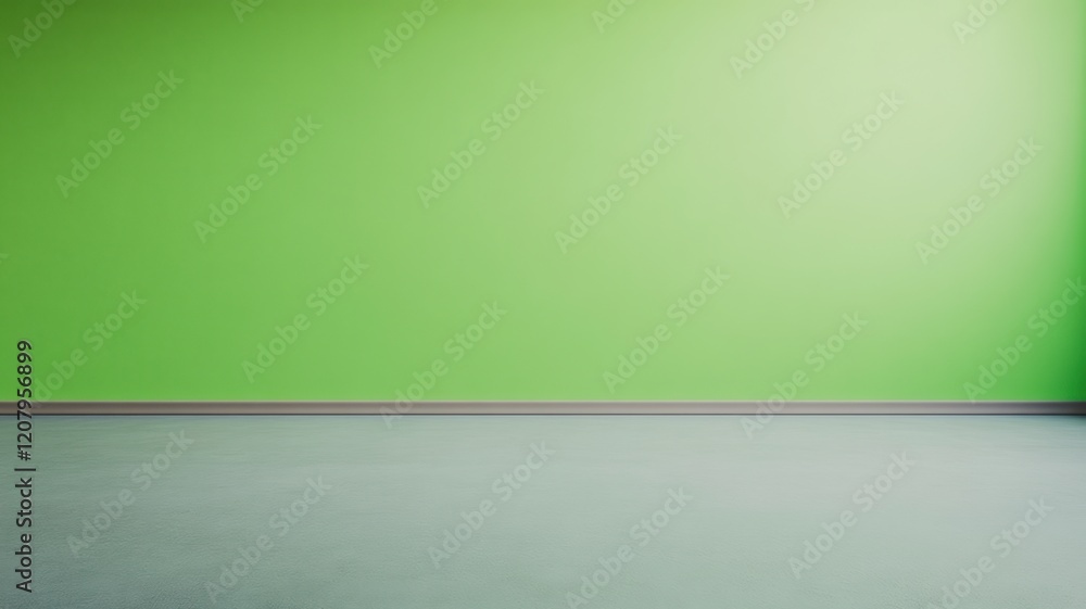 Green Screen Wall in Modern Independent Theater Lobby for Creative Design Projects or Business Presentations Green Screen Wall in Modern Independent Theater Lobby for Creative Design Projects or Business Presentations
