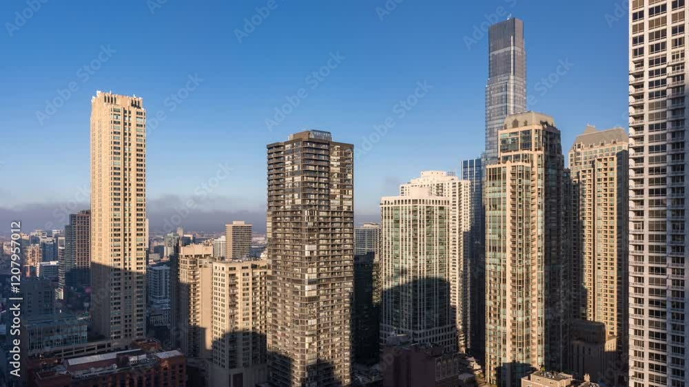 Time Lapse of Chicago River North Time Lapse of Chicago River North