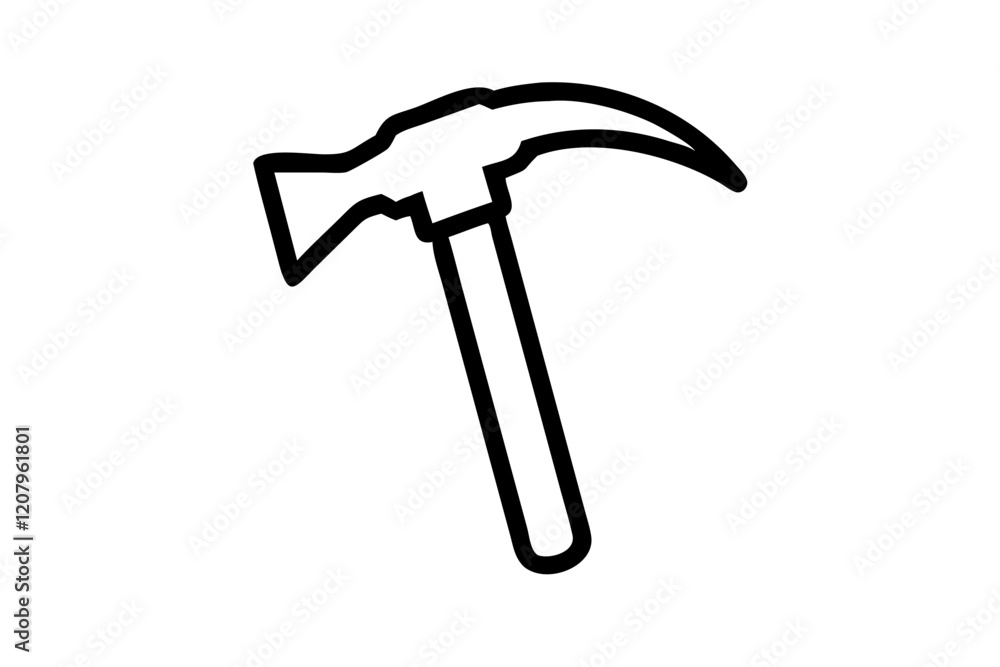 Hammer Silhouette Icon - Construction Tool Clipart Hammer Silhouette Icon - Construction Tool Clipart