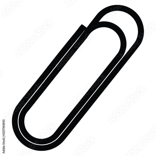 paper clip isolated