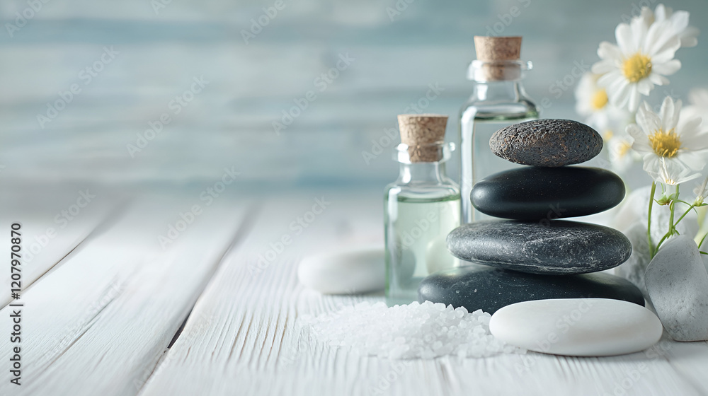 spa still life with essential oils AI generative spa still life with essential oils AI generative