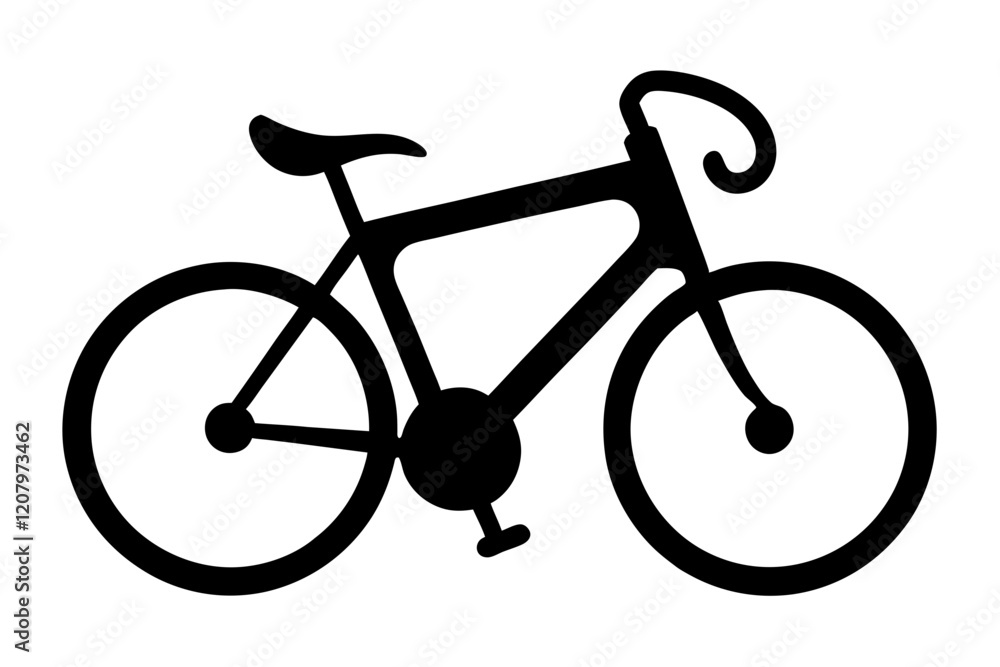 Fototapeta premium Simple Pedal Icon for Cycling