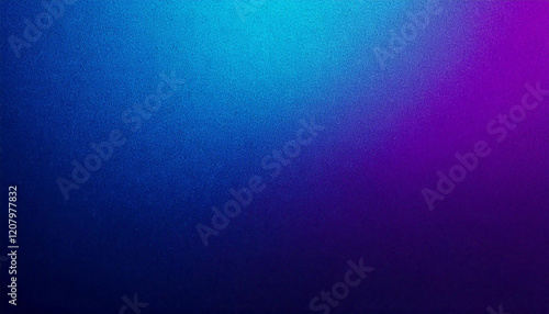 Fototapeta Naklejka Na Ścianę i Meble -  Blue pink purple blurred gradient background grainy grunge shape and light texture on black background. Modern blue blur grainy technology background for poster wallpaper
