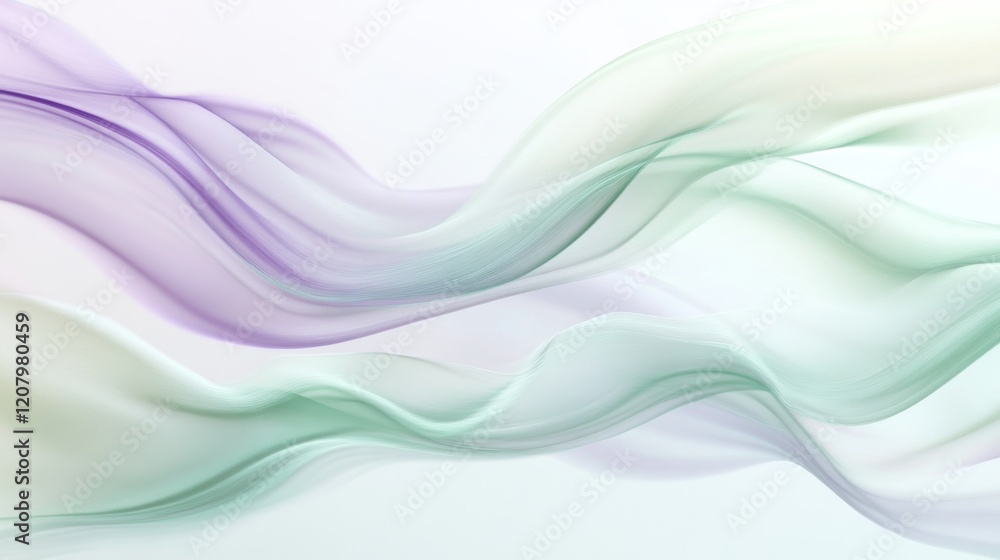 Pastel Serenity, gentle brush strokes in green and lavender, flowing organic shapes, soothing color harmony, tranquil and balanced ambiance Pastel Serenity, gentle brush strokes in green and lavender, flowing organic shapes, soothing color harmony, tranquil and balanced ambiance