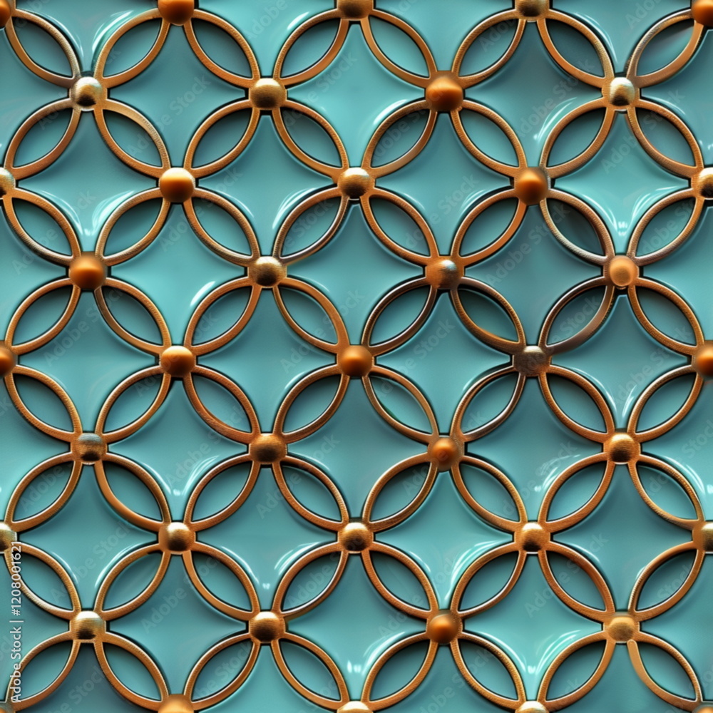 Fototapeta premium Seamless wallpaper, texture, background pattern. Elegant minimalistic three-dimensional pattern for_399