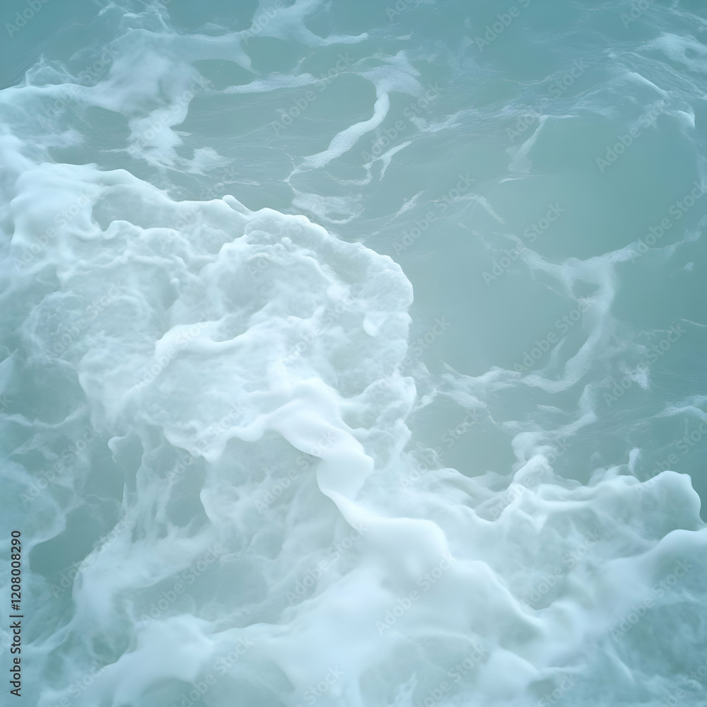 Fototapeta premium Abstract Water Foam Background