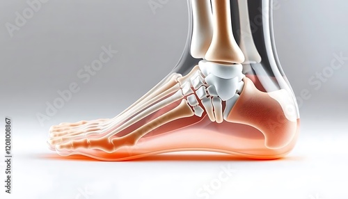 Human Foot Anatomy 3d Model Detailed Bones Muscles