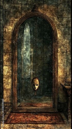 Wallpaper Mural The Masked Mirror, Antisocial Personality Disorder Torontodigital.ca