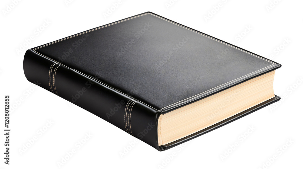 Elegant black leather-bound journal with a textured antique design, featuring blank pages for personal writing, perfect for professional, creative, or vintage documentation in business or education Elegant black leather-bound journal with a textured antique design, featuring blank pages for personal writing, perfect for professional, creative, or vintage documentation in business or education