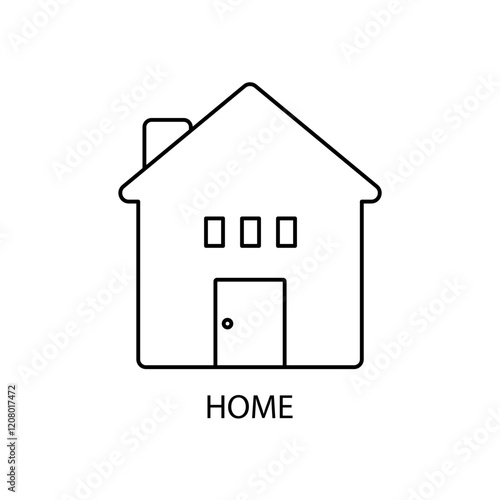 home icons  symbol vector elements for infographic web