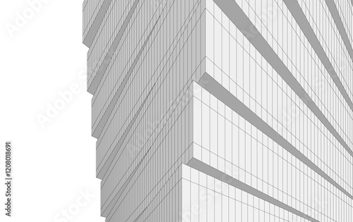 Wallpaper Mural Abstract background vector 3d illustration Torontodigital.ca