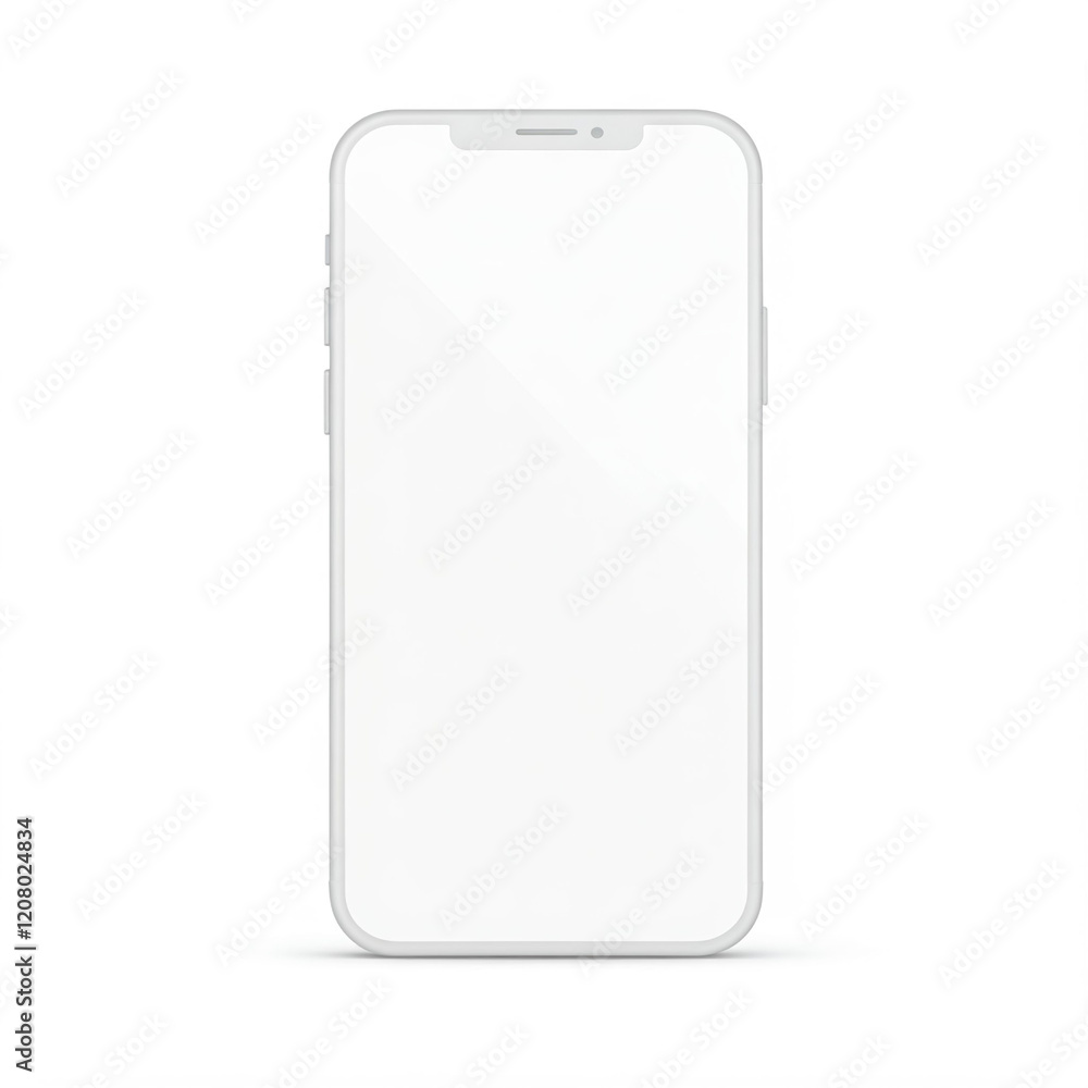 Transparent screen of a mobile phone on transparent background. Transparent screen of a mobile phone on transparent background.