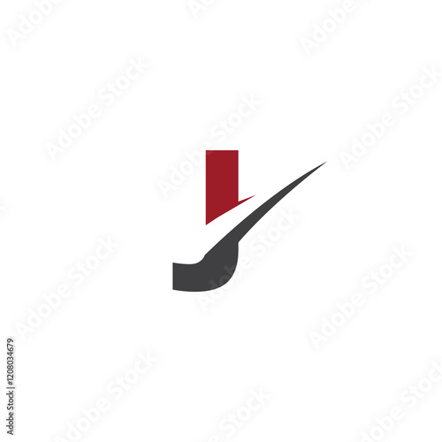 Wallpaper Mural initial monogram with creative letter logo design. Torontodigital.ca