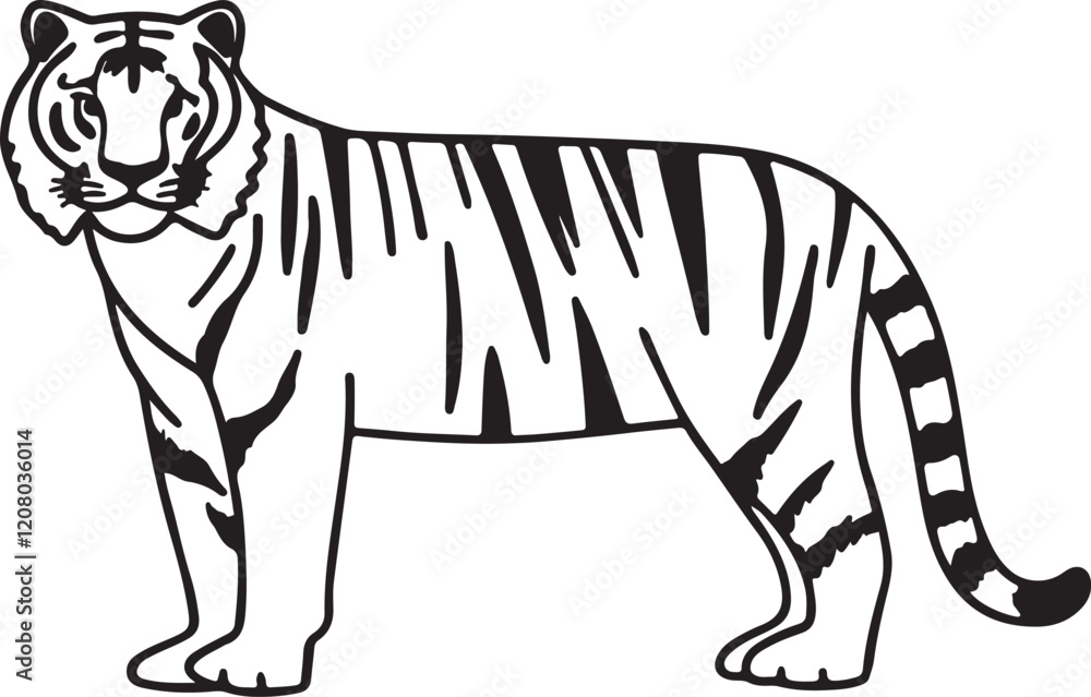 Fototapeta premium the tiger