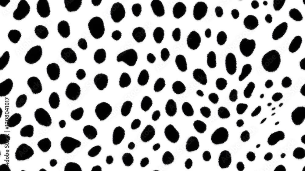 Leopard skin hand drawn seamless pattern Leopard skin hand drawn seamless pattern