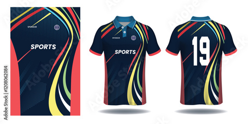 soccer jersey design for sublimation or football cricket jersey design