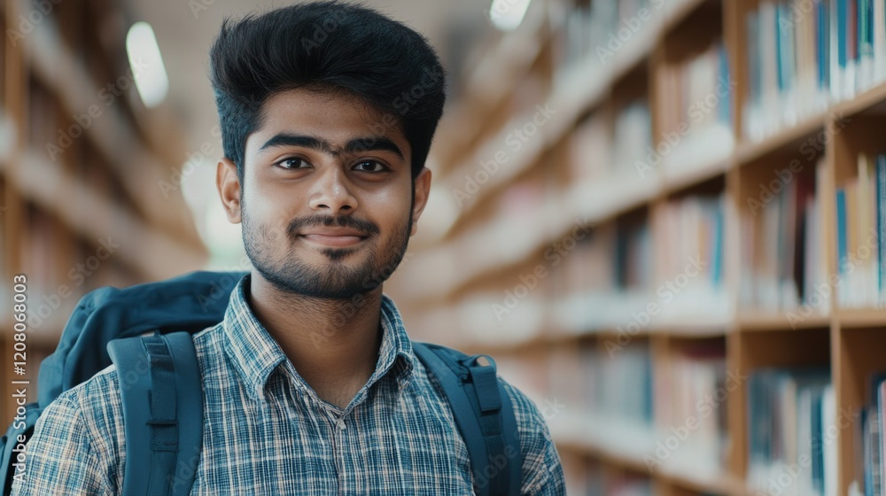 Educational Student at Library Educational Student at Library