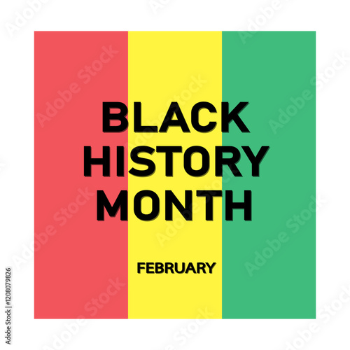 Black History Month Vector 