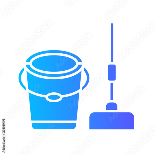 bucket gradient icon