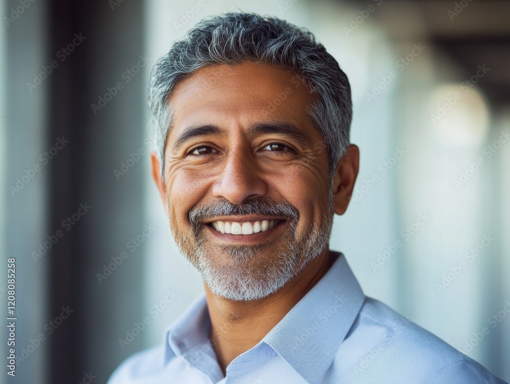 Smiling Businessman with Goatee Smiling Businessman with Goatee