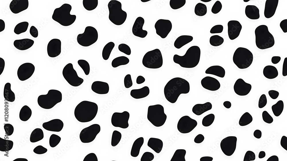 Leopard skin hand drawn seamless pattern Leopard skin hand drawn seamless pattern