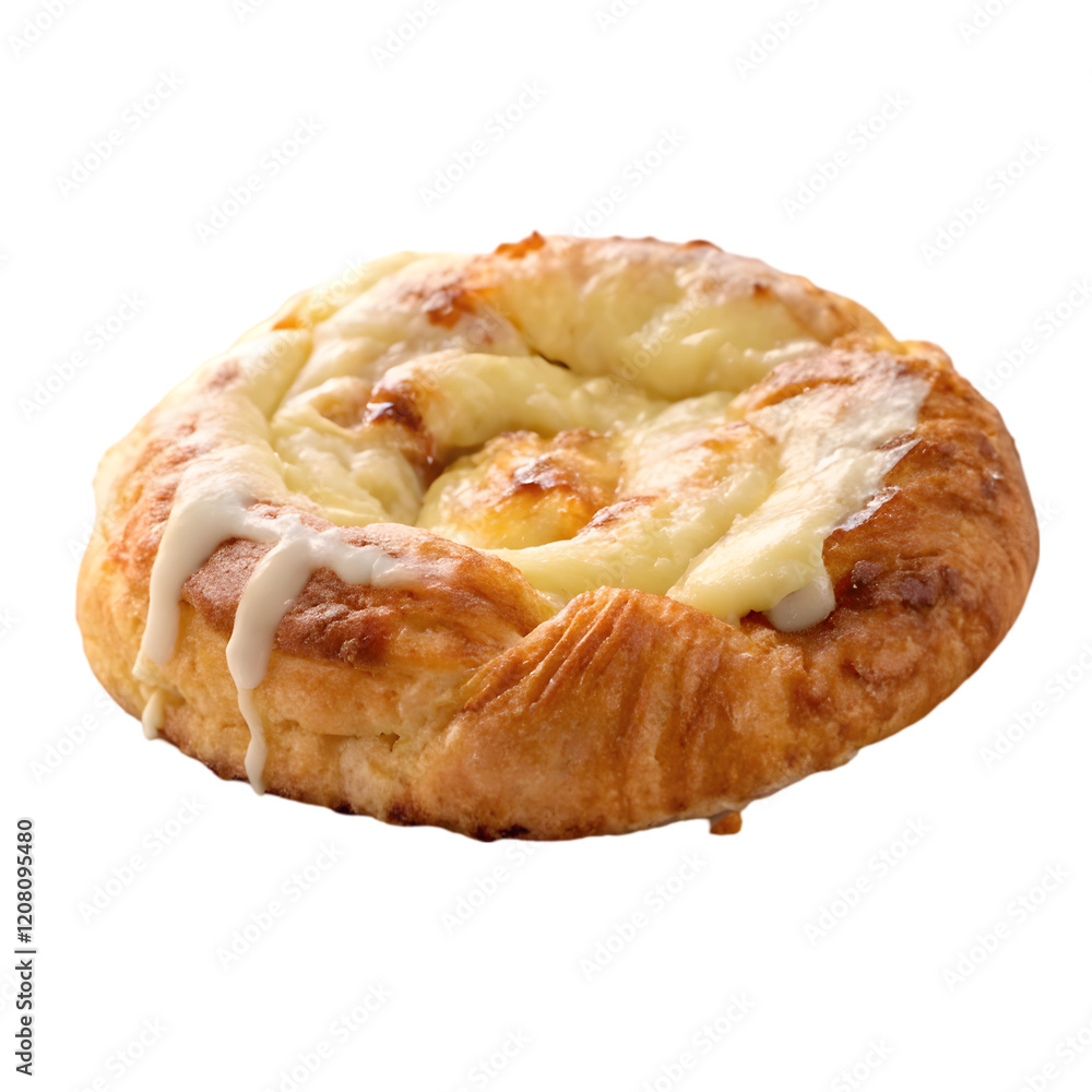 delicious plate of cheese danish on transparent background delicious plate of cheese danish on transparent background