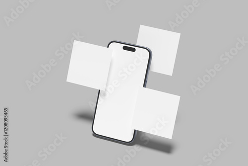 Instagram Post Blank Mockup template