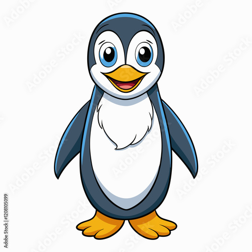 penguin on the beach