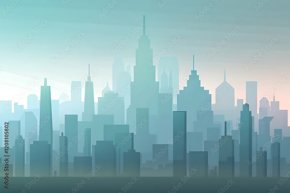 Fototapeta premium city skyline in the night