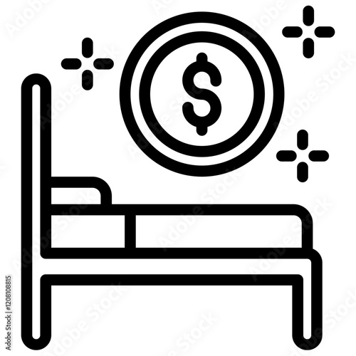 Passive Income Icon Element For Design