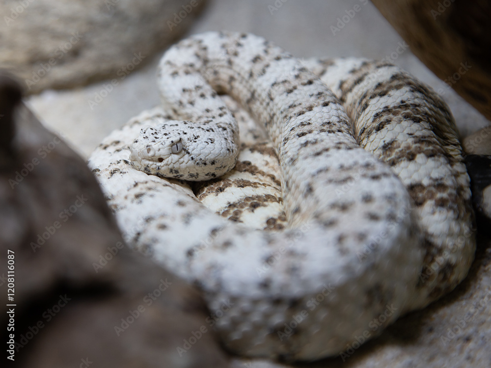 Naklejka premium Gefleckte Klapperschlange_06