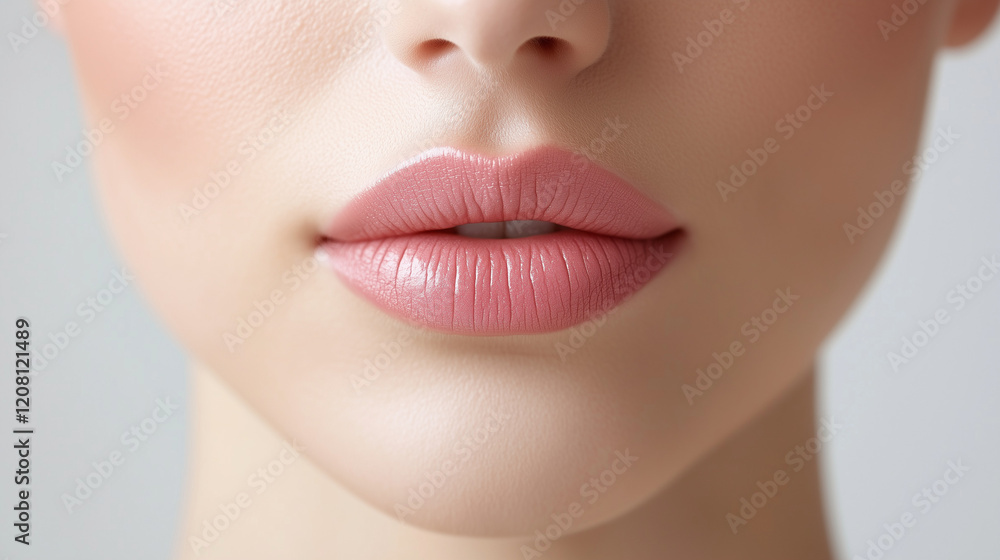 Woman lips close up Woman lips close up
