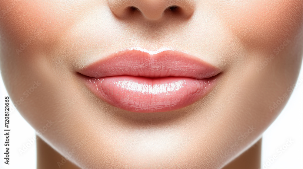 Obraz premium Woman lips close up