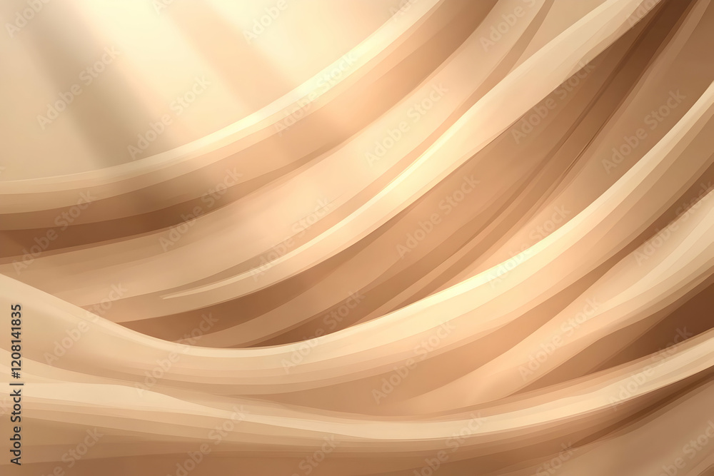 Abstract Beige Swirls Background Illustration Abstract Beige Swirls Background Illustration